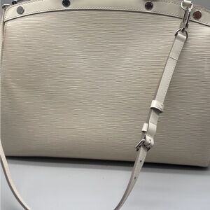 Louis Vuitton Brea GM Ivory Epi Leather Shoulder Bag Silver Hardware